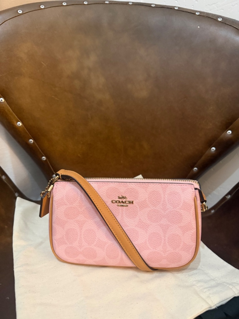 Coach Nolita 19 Powder Pink NWT CDW31